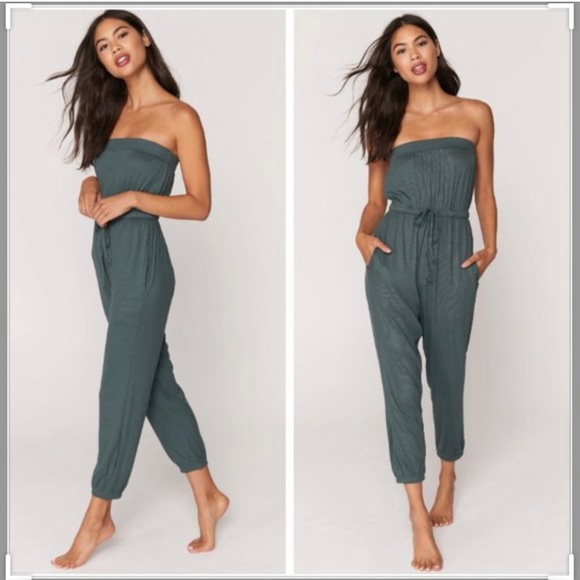 Spiritual Gangster Carmela Rib Cinched Jumpsuit XS - Picture 4 of 4